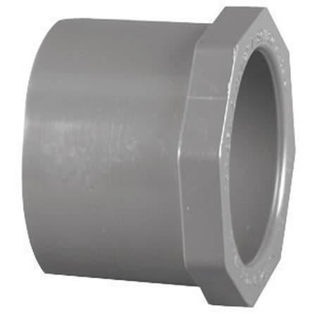 Charlotte Pipe And Foundry Charlotte Pipe Schedule 80 1 in. Spigot X 3/4 in. D Slip PVC Reducing Bushing 1 pk PVC 08107 1600